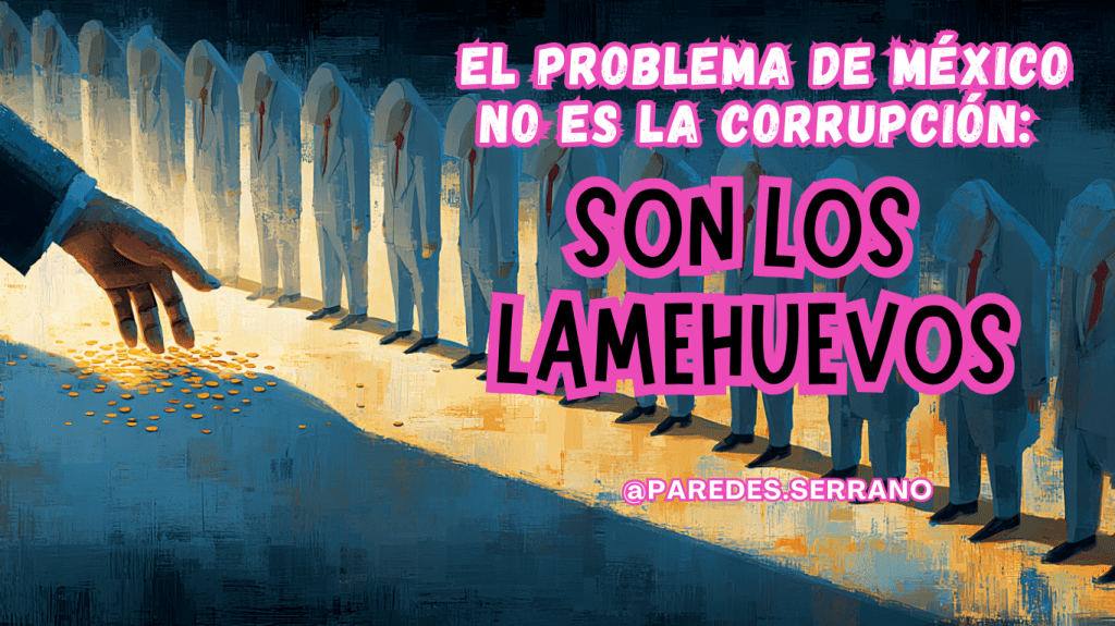 El problema de México no es la corrupción: son los&nbsp;lamehuevos