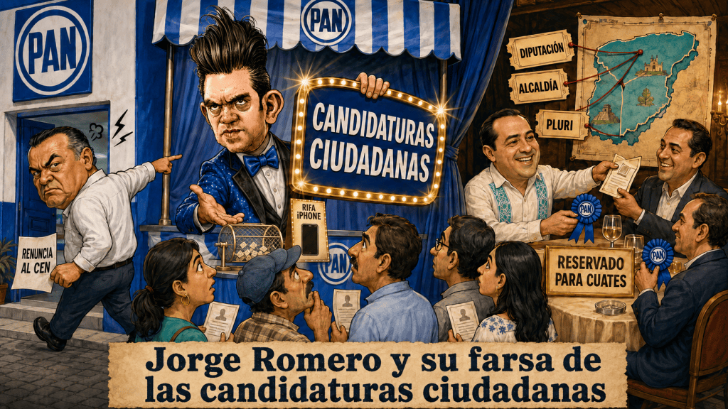 Jorge Romero y su farsa de las candidaturas&nbsp;ciudadanas